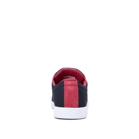 Supra STACKS II Lave Sneakers Dame Marineblå/Rosa/Hvite | NO-48436